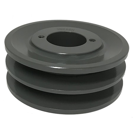 B&B Manufacturing Bushing 2 Groove V-Belt Pulley 4.75 inch OD 2BK50H